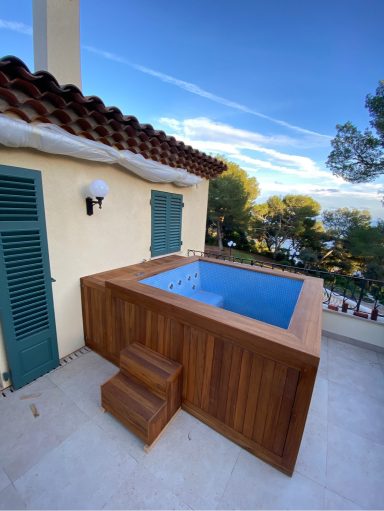 HABILLAGE TECK POUR SPA